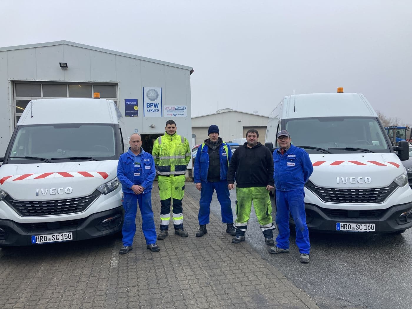 Das Team des mobilen Kombiservice